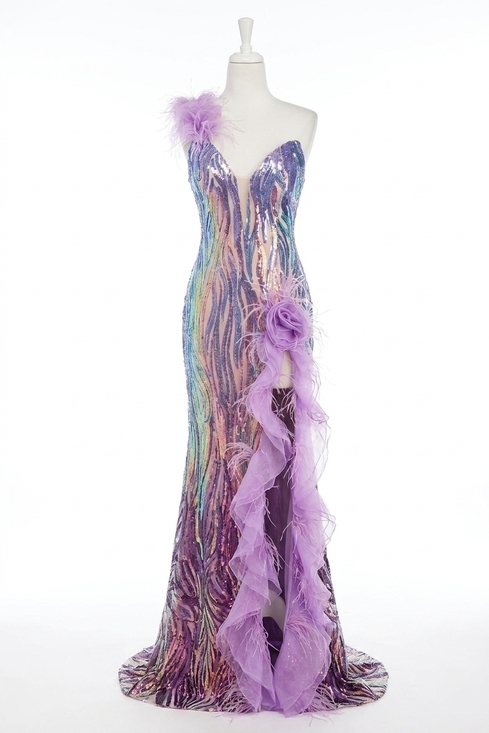 JOVANI Dresses & Skirts - NEW JOVANI gloria gown in light purple